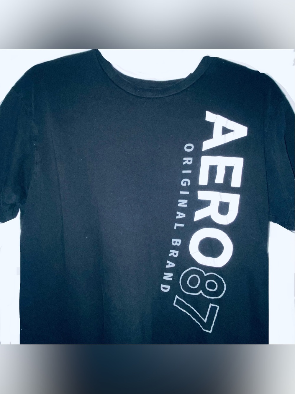 Aeropostale 87 Navy Graphic Tee - Original Brand